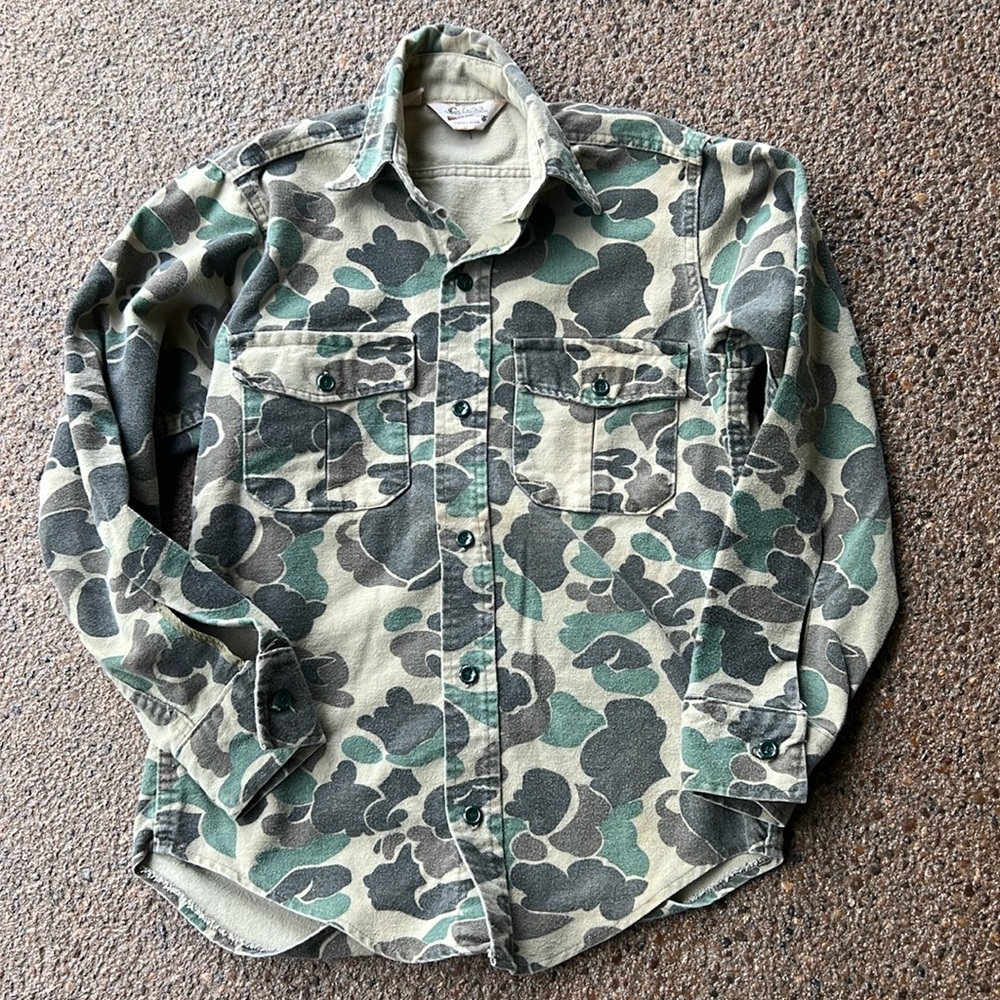 Vintage camo shirt.